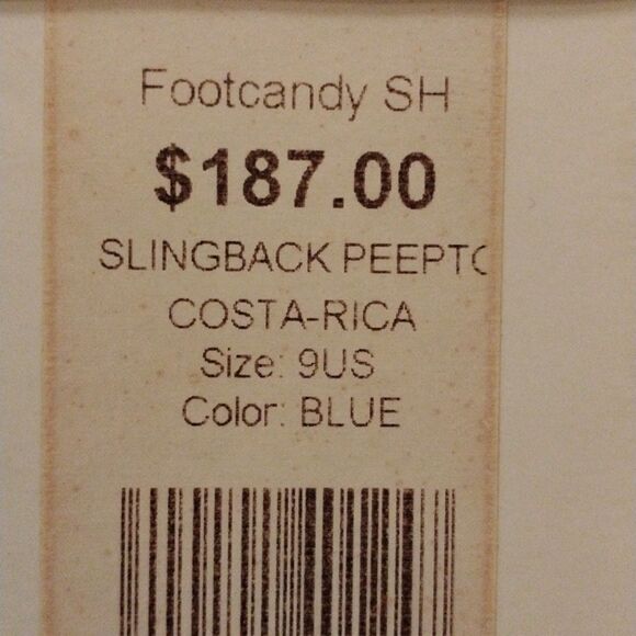 Footcandy Royal Blue Suede Wedge Espadrilles - Picture 8 of 9